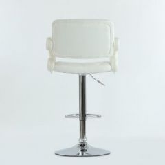 Барный стул Barneo N-135 Gregor белая в Асбесте - asbest.mebel24.online | фото 3