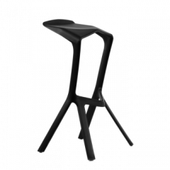 Барный стул Barneo N-227 Miura черный в Асбесте - asbest.mebel24.online | фото 1