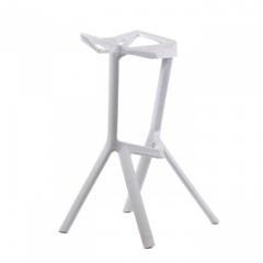 Барный стул Barneo N-228 One белый (95194) в Асбесте - asbest.mebel24.online | фото 1