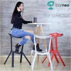 Барный стул Barneo N-228 One черный (95193) в Асбесте - asbest.mebel24.online | фото 2