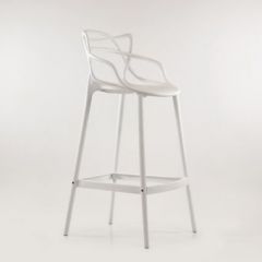 Барный стул Barneo N-235 Masters, белый, design Phillip Stark в Асбесте - asbest.mebel24.online | фото 5