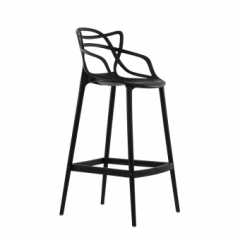 Барный стул Barneo N-235 Masters, черный, design Phillip Stark в Асбесте - asbest.mebel24.online | фото 1