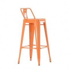 Барный стул Barneo N-242 Tolix Style 2003 Оранжевый в Асбесте - asbest.mebel24.online | фото