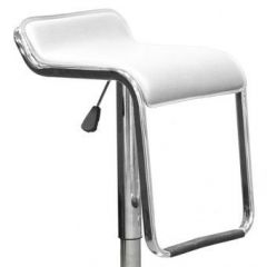 Барный стул Barneo N-41 Lem белый в Асбесте - asbest.mebel24.online | фото 2