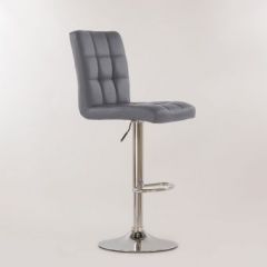 Барный стул Barneo N-48 Kruger серый в Асбесте - asbest.mebel24.online | фото 3