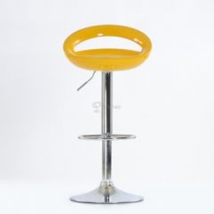 Барный стул Barneo N-6 Disco желтый глянец в Асбесте - asbest.mebel24.online | фото 4