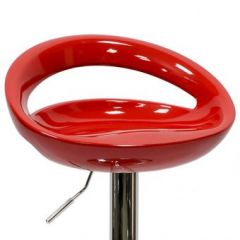 Барный стул Barneo N-6 Disco красный глянец в Асбесте - asbest.mebel24.online | фото 2