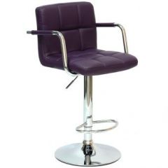 Барный стул Barneo N-69 Kruger Arm Фиолетовый в Асбесте - asbest.mebel24.online | фото