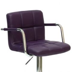 Барный стул Barneo N-69 Kruger Arm Фиолетовый в Асбесте - asbest.mebel24.online | фото 2