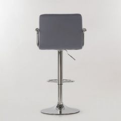 Барный стул Barneo N-69 Kruger Arm Серый в Асбесте - asbest.mebel24.online | фото 2