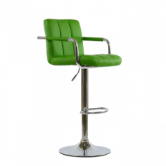 Барный стул Barneo N-69 Kruger Arm Зеленый в Асбесте - asbest.mebel24.online | фото 1