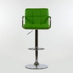 Барный стул Barneo N-69 Kruger Arm Зеленый в Асбесте - asbest.mebel24.online | фото 3