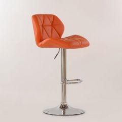 Барный стул Barneo N-85 Diamond оранжевый в Асбесте - asbest.mebel24.online | фото 2