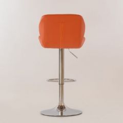 Барный стул Barneo N-85 Diamond оранжевый в Асбесте - asbest.mebel24.online | фото 3