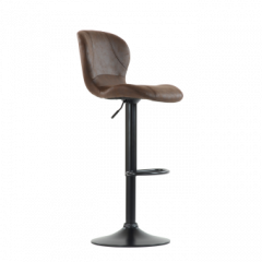 Барный стул Barneo N-86 Time / Black / VPU Brown Vintage коричневый винтаж PK970-18 в Асбесте - asbest.mebel24.online | фото