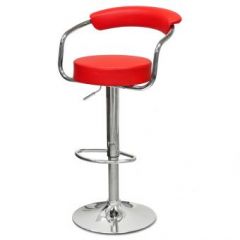 Барный стул Barneo N-91 Orion красный в Асбесте - asbest.mebel24.online | фото 1