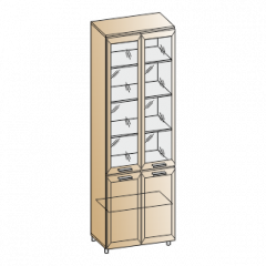 Детская Мелисса композиция 3 (Гикори Джексон светлый) в Асбесте - asbest.mebel24.online | фото 8