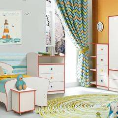 Набор мебели для детской Юниор-10 (с кроватью 800*1600) ЛДСП в Асбесте - asbest.mebel24.online | фото