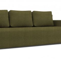 Диван Алиса 4 Shaggy GREEN - Teos Black в Асбесте - asbest.mebel24.online | фото