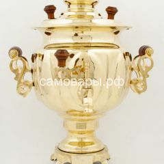 Электрический самовар на 3 л формы "Овал" в наборе №1, с защитой от выкипания в Асбесте - asbest.mebel24.online | фото 5