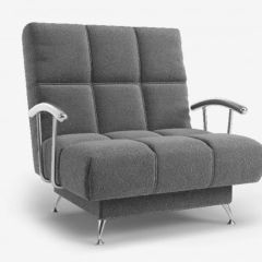 ФИНКА-2 Кресло с подлокотниками хром ПОНИ 12 в Асбесте - asbest.mebel24.online | фото