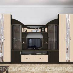 Гостиная Аллегро с 2 шкафами вариант-5 (венге/дуб белфорт) в Асбесте - asbest.mebel24.online | фото