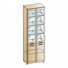 Гостиная Мелисса Композиция 3 (Гикори Джексон светлый) в Асбесте - asbest.mebel24.online | фото 7