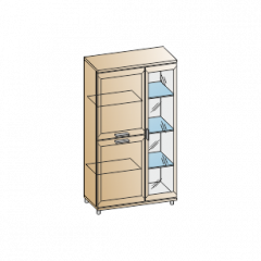 Гостиная Мелисса Композиция 3 (Гикори Джексон светлый) в Асбесте - asbest.mebel24.online | фото 8