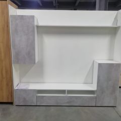 Гостиная МГС 4 (Белый/Цемент светлый) в Асбесте - asbest.mebel24.online | фото 7