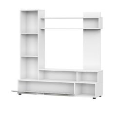 Гостиная МГС 9 (Белый/Цемент светлый) в Асбесте - asbest.mebel24.online | фото 3
