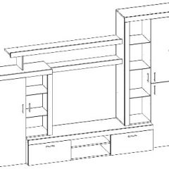 ОРЛАНДО Гостиная набор №2 в Асбесте - asbest.mebel24.online | фото 3