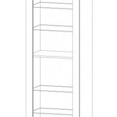 РИВЬЕРА Пенал универсальный в Асбесте - asbest.mebel24.online | фото 2