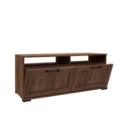 Гостиная София СТ-1 Тумба ТВ МДФ Дуб крафт табачный в Асбесте - asbest.mebel24.online | фото 2