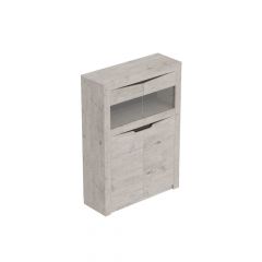 Гостиная Соренто (Дуб Бонифаций) в Асбесте - asbest.mebel24.online | фото 2