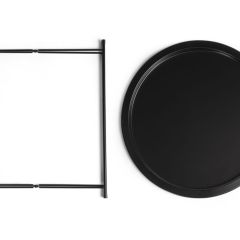 Журнальный стол Tray 47х51 black в Асбесте - asbest.mebel24.online | фото 3