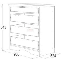 Комод Ольга-10 МДФ в Асбесте - asbest.mebel24.online | фото 2