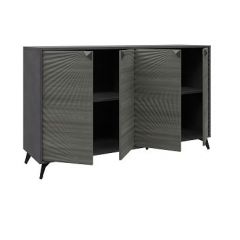 Комодино ПМ-390.03 Комод (ЛДСП Матера/МДФ Санторини темный) в Асбесте - asbest.mebel24.online | фото 3