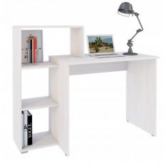 Компьютерный стол №10 (Анкор белый) в Асбесте - asbest.mebel24.online | фото 2