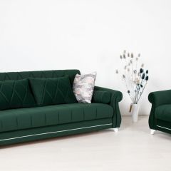 Комплект Роуз ТД 411 диван-кровать + кресло + комплект подушек в Асбесте - asbest.mebel24.online | фото 1
