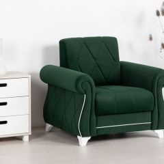 Комплект Роуз ТД 411 диван-кровать + кресло + комплект подушек в Асбесте - asbest.mebel24.online | фото 2