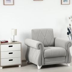 Комплект Роуз ТД 414 диван-кровать + кресло + комплект подушек в Асбесте - asbest.mebel24.online | фото 2
