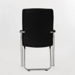Кресло Barneo K-15 для посетителей и переговорных (черный) в Асбесте - asbest.mebel24.online | фото 3