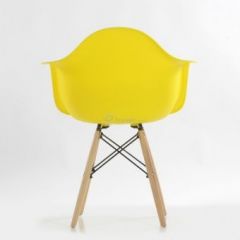 Кресло Barneo N-14 WoodMold желтый в Асбесте - asbest.mebel24.online | фото 3