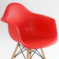 Кресло Barneo N-14 WoodMold красный в Асбесте - asbest.mebel24.online | фото 4