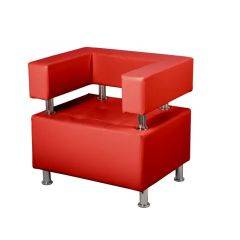 Кресло Борк (красный) в Асбесте - asbest.mebel24.online | фото