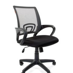 Кресло для оператора CHAIRMAN 696 black (ткань TW-11/сетка TW-04) в Асбесте - asbest.mebel24.online | фото 1