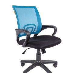 Кресло для оператора CHAIRMAN 696 black (ткань TW-11/сетка TW-34) в Асбесте - asbest.mebel24.online | фото