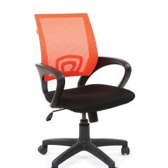 Кресло для оператора CHAIRMAN 696 black (ткань TW-11/сетка TW-66) в Асбесте - asbest.mebel24.online | фото