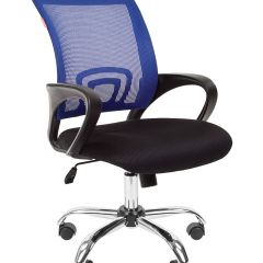 Кресло для оператора CHAIRMAN 696 хром (ткань TW-11/сетка TW-05) в Асбесте - asbest.mebel24.online | фото