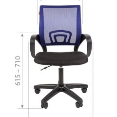 Кресло для оператора CHAIRMAN 696  LT (ткань стандарт 15-21/сетка TW-01) в Асбесте - asbest.mebel24.online | фото 4